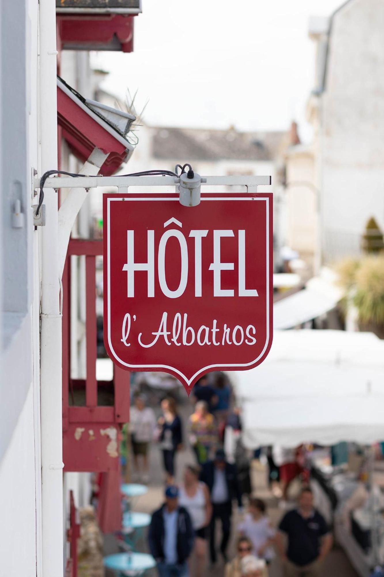 Hôtel L'albatros Le Pouliguen Exterior foto